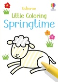 Cover: Little Coloring Springtime - Usborne Publishing Ltd