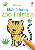 Cover: Little Coloring Zoo Animals - Usborne Publishing Ltd
