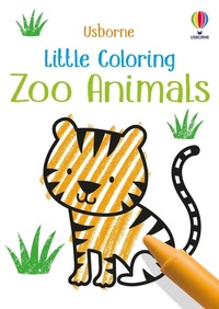 Enlarge image Cover: Little Coloring Zoo Animals - Usborne Publishing Ltd