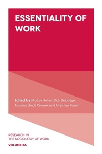 Enlarge image Cover: Essentiality of Work - Emerald Publishing Limited