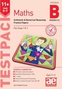 Cover: 11+ Maths Year 5-7 Testpack B Practice Papers 5-8 - Accelerated Education Publications Ltd
