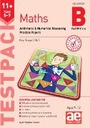Cover: 11+ Maths Year 5-7 Testpack B Practice Papers 1-4 - Accelerated Education Publications Ltd