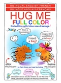 Cover: HUG ME FULL COLOR - UN CALIN s. v. p. PLEINE COULEUR - Shluffyland Express Press