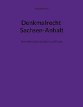 Cover: Denkmalrecht Sachsen-Anhalt - BoD - Books on Demand