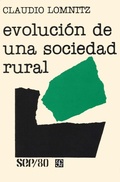 Cover: Evoluci&oacute;n de una sociedad rural - Fondo de cultura econ&oacute;mica