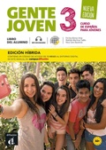 Cover: Gente joven 3 - Ed. hibrida - Libro del alumno + audio MP3. Nueva edicion. A2 - Difusion Centro de Publicacion y Publicaciones de Idiomas, S.L.