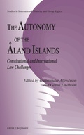 Cover: The Autonomy of the Aland Islands - Martinus Nijhoff