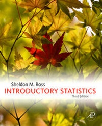 Enlarge image Cover: Introductory Statistics - Academic Press
