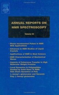 Abbildung von: Annual Reports on NMR Spectroscopy: Volume 53 - Academic Press