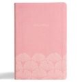 Cover: NASB Large Print Thinline Bible, Value Edition, Soft Pink Leathertouch - Holman Bible Publishers