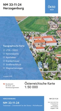 Abbildung von: BEV-Karte 4324, Herzogenburg 1:50 000 - Bundesamt für Eich- und Vermessungswesen Marketing und Vertrieb