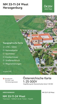 Abbildung von: BEV-Karte 4324-West, Herzogenburg 1:25 000V - Bundesamt für Eich- und Vermessungswesen Marketing und Vertrieb