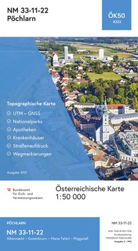 Abbildung von: BEV-Karte 4322, Pöchlarn 1:50 000 - Bundesamt für Eich- und Vermessungswesen Marketing und Vertrieb
