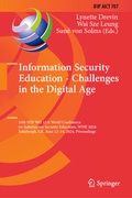 Cover: Information Security Education - Challenges in the Digital Age - Springer