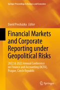 Cover: Financial Markets and Corporate Reporting under Geopolitical Risks - Springer