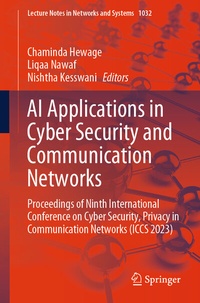 Abbildung von: AI Applications in Cyber Security and Communication Networks - Springer