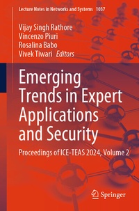 Abbildung von: Emerging Trends in Expert Applications and Security - Springer