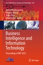 Cover: Business Intelligence and Information Technology - Springer