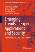 Cover: Emerging Trends in Expert Applications and Security - Springer
