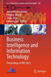 Enlarge image Cover: Business Intelligence and Information Technology - Springer