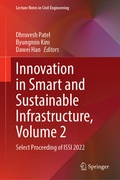Cover: Innovation in Smart and Sustainable Infrastructure, Volume 2 - Springer