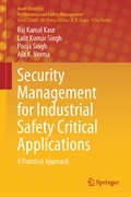Cover: Security Management for Industrial Safety Critical Applications - Springer