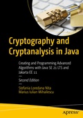 Cover: Cryptography and Cryptanalysis in Java - APress
