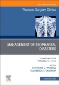Bild: Management of Esophageal Disasters, An Issue of Thoracic Surgery Clinics: Volume 34-4 - Churchill Livingstone