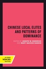 Cover: Chinese Local Elites and Patterns of Dominance - Naval Institute Press