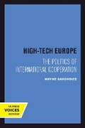 Cover: High-Tech Europe - University of California Press
