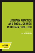 Cover: Literary Practice and Social Change in Britain, 1380-1530 - Naval Institute Press