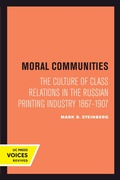 Cover: Moral Communities - Naval Institute Press