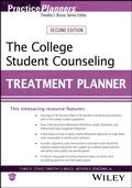 Cover: The College Student Counseling Treatment Planner - Wiley