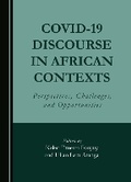 Cover: COVID-19 Discourse in African Contexts - Cambridge Scholars Publishing