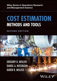 Enlarge image Cover: Cost Estimation - Wiley