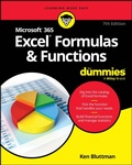 Bild: Microsoft 365 Excel Formulas & Functions For Dummies - Wiley