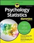 Cover: Psychology Statistics For Dummies - Wiley