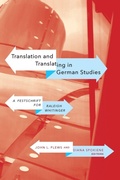 Cover: Translation and Translating in German Studies - Wilfrid Laurier University Press