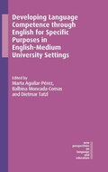 Cover: Developing Language Competence through English for Specific Purposes in English-Medium University Settings - Multilingual Matters