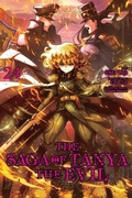 Cover: The Saga of Tanya the Evil, Vol. 24 (manga) - Yen Press