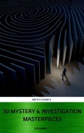 Cover: 50 Mystery & Investigation Masterpieces (Active TOC) (ABCD Classics) vol: 2 - AB Books
