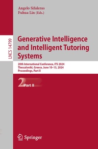 Enlarge image Cover: Generative Intelligence and Intelligent Tutoring Systems - Springer