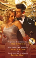 Cover: Propuesta de conveniencia - Matrimonio por venganza - Cautivado por la princesa - Harlequin, una divisi&oacute;n de HarperCollins Ib&eacute;rica, S.A.