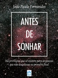 Cover: Antes de Sonhar - Editora Kelps