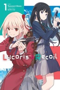 Cover: Lycoris Recoil, Vol. 1 (manga) - Yen Press