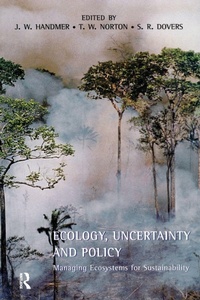 Enlarge image Cover: Ecology, Uncertainty and Policy - Prentice-Hall