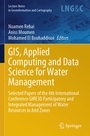 Cover: GIS, Applied Computing and Data Science for Water Management - Springer