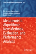 Cover: Metaheuristic Algorithms: New Methods, Evaluation, and Performance Analysis - Springer