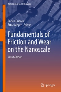 Abbildung von: Fundamentals of Friction and Wear on the Nanoscale - Springer