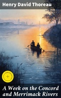 Cover: A Week on the Concord and Merrimack Rivers - Good Press